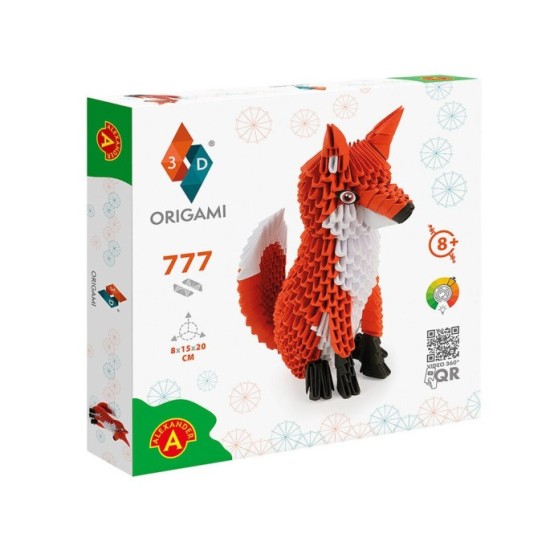 Alexander Kreatívna sada 3D Origami Líška 777ks