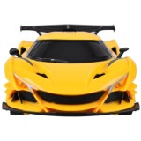 JOKO RC Auto s Plynovými Pedálmi + diaľkové ovládanie VOLANT a Semafór, žlté