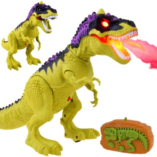 JOKO RC Dinosaurus Tyranosarus REX s DYMOM, svetlom a zvukom na diaľkové ovládanie