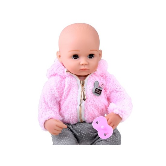 JOKO Bábika 43cm s cumlíkom a plienkou