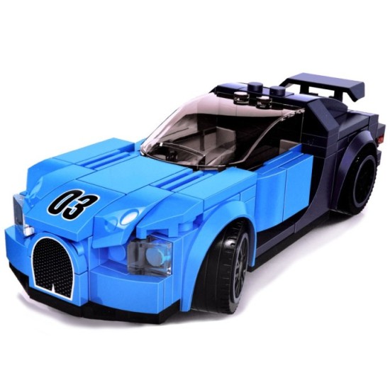 JOKO Technická Stavebnica Pretekárske auto Fast 03 139ks + nálepky
