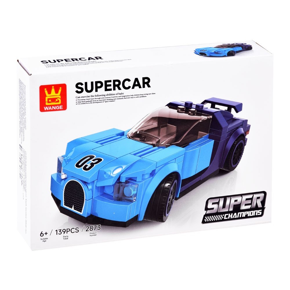 JOKO Technická Stavebnica Pretekárske auto Fast 03 139ks + nálepky