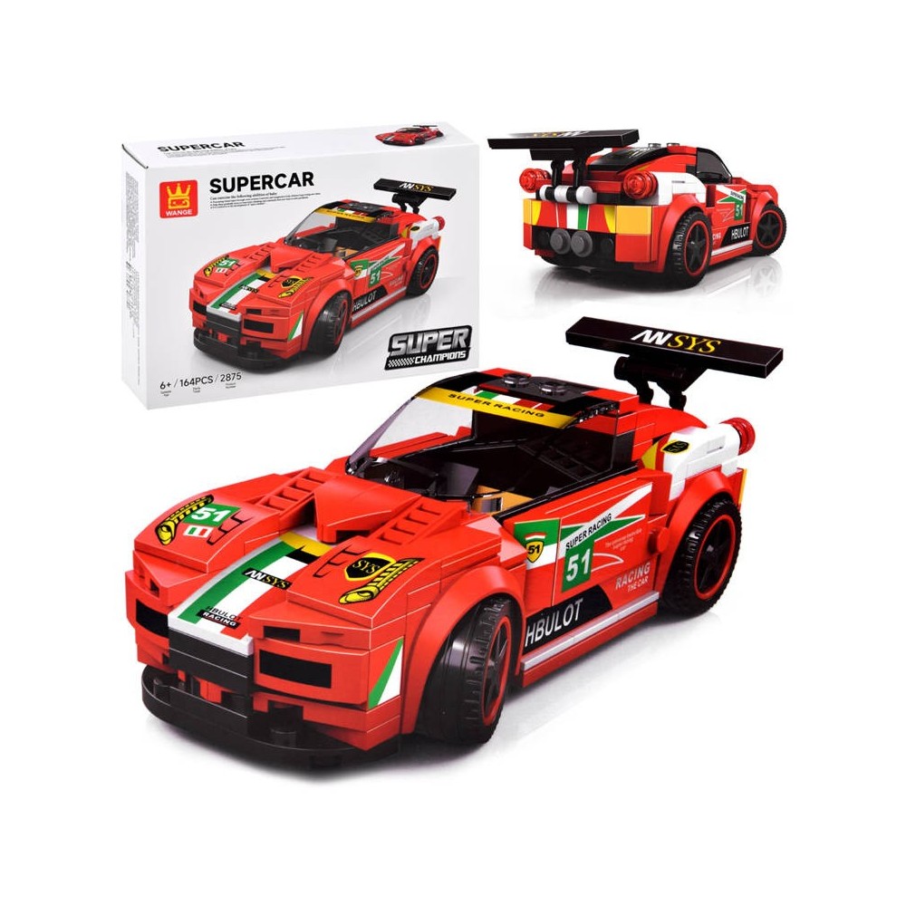 JOKO Technická Stavebnica Pretekárske Auto Super Racing 164ks + nálepky