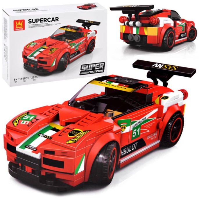 JOKO Technická Stavebnica Pretekárske Auto Super Racing 164ks + nálepky