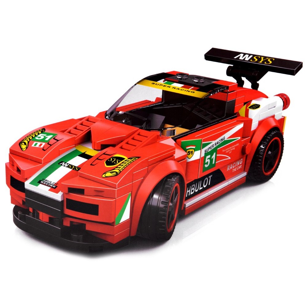 JOKO Technická Stavebnica Pretekárske Auto Super Racing 164ks + nálepky