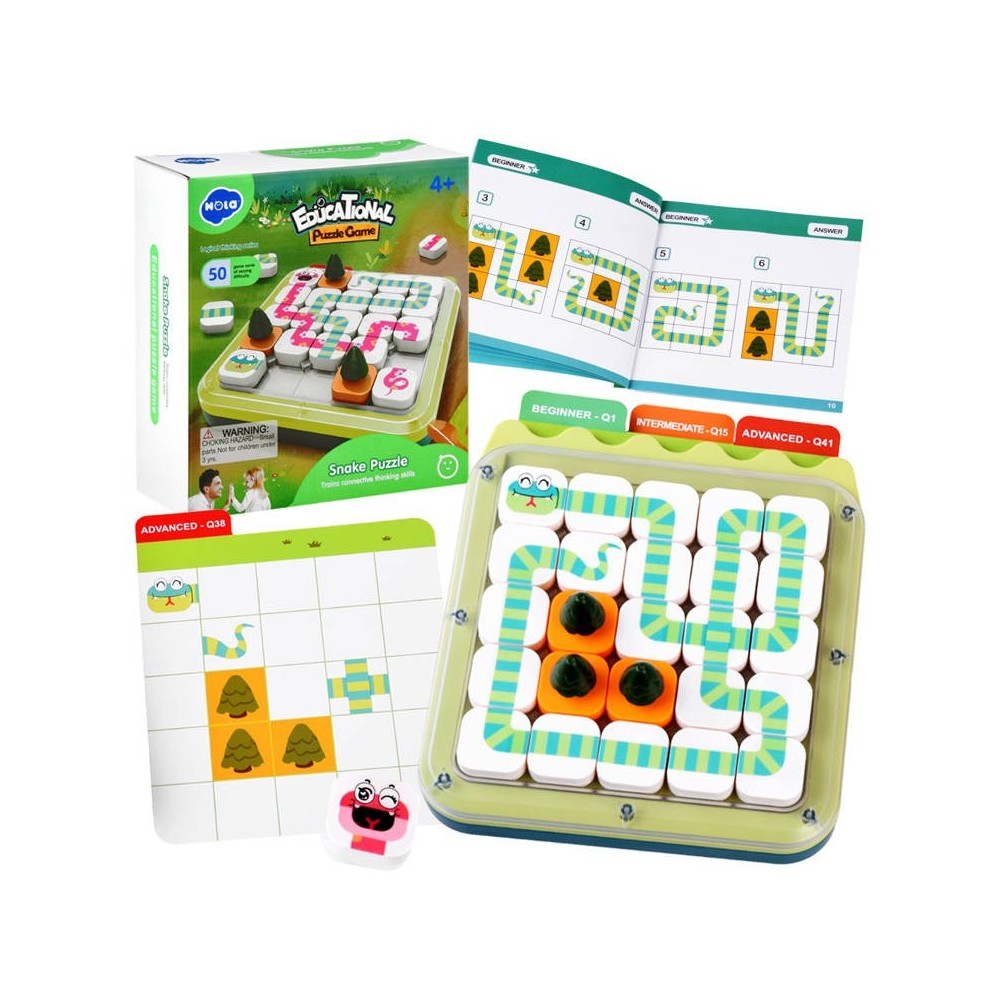 JOKO Vzdelávacia Logická Hra HAD Puzzle