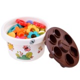 Holla Toys Interaktívna Sada Malý Záhradník s magnetickou mrkvou a s kvietkami + 6 žetónov, pre deti od 12 mesiacov