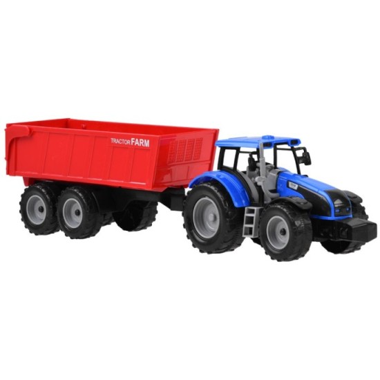 JOKO Traktor s vyklápacou vlečkou 43cm a otváracou prednou kapotou