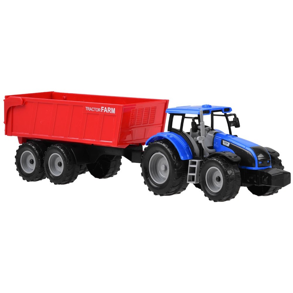 JOKO Traktor s vyklápacou vlečkou 43cm a otváracou prednou kapotou