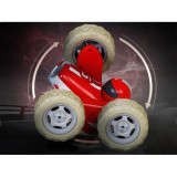 JOKO RC Akrobatické autíčko STUNT s LED svetlom a zvukom + 3ks Prilby, na diaľkové ovládanie