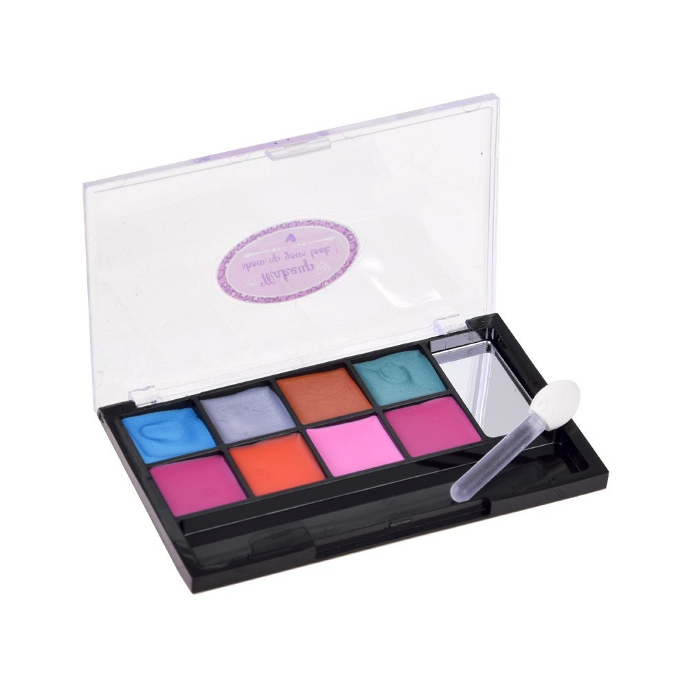 JOKO Detská Make Up sada + Laky na nechty + Umelé nechty + kozmetický kufrík + prstene