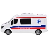 JOKO RC Sanitka na diaľkové ovládanie s LED svetlom