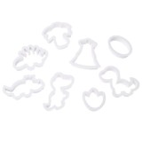 JOKO Sada Detská Zástera pre Kuchára DINOSAURY + Formičky Dinosaurus + kuchynské náradie, čiapka, rukavica, formy na muffiny