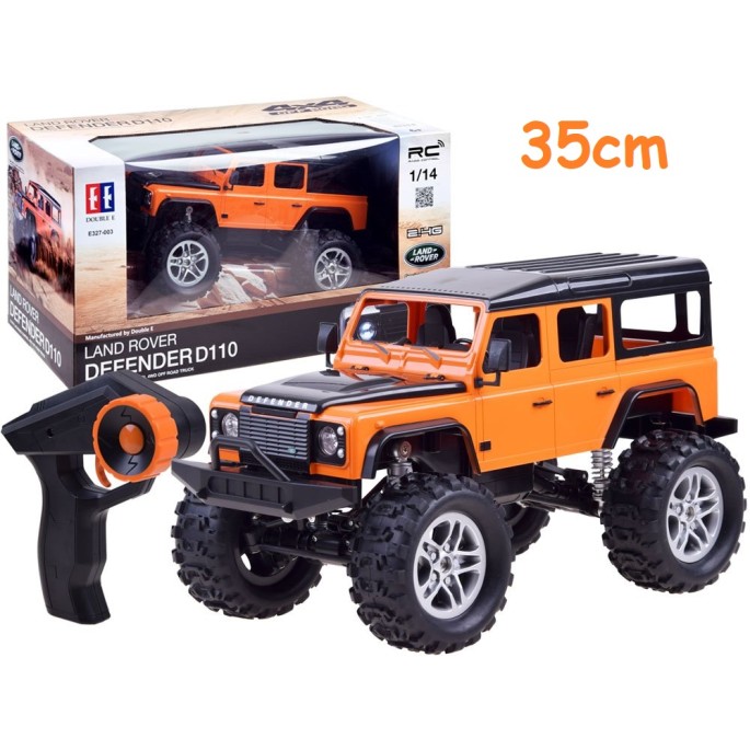 Double Eagle RC Auto Land Rover Defender D110 35cm na diaľkové ovládanie, oranžové