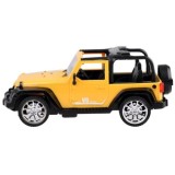 JOKO RC Autíčko Jeep na diaľkové ovládanie so svetlom 25,5cm, žlté