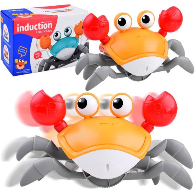 JOKO Interaktívny Utekajúcí Krab s Hudbou