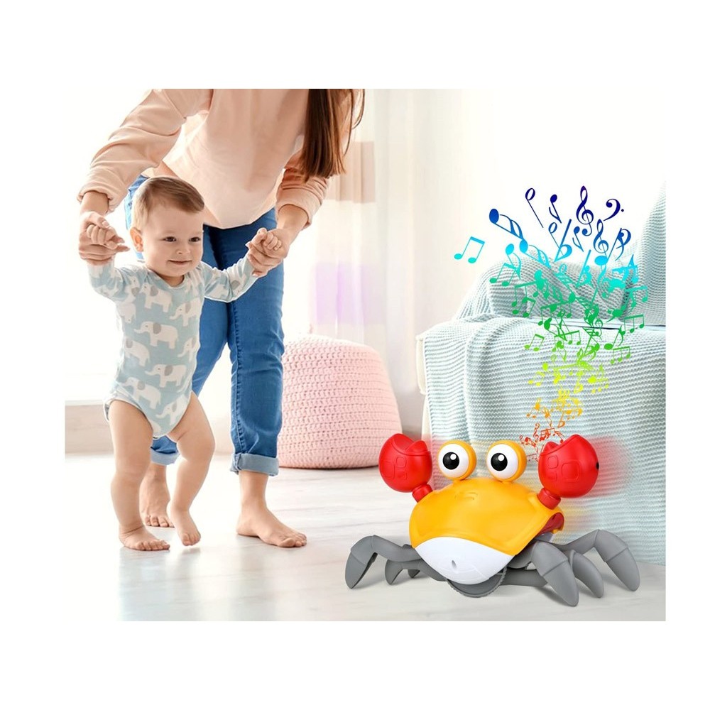 JOKO Interaktívny Utekajúcí Krab s Hudbou