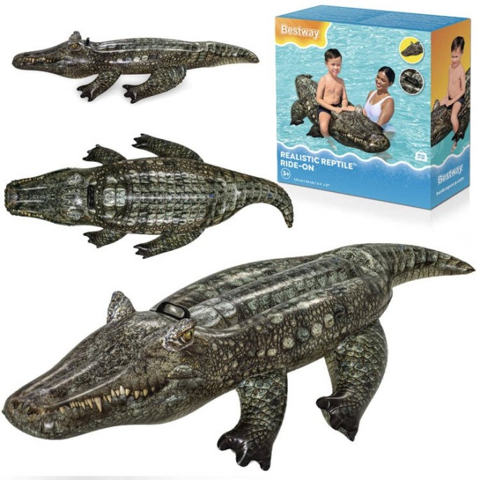 Bestway 41478 Detský Nafukovací Matrac Krokodíl 193x94cm