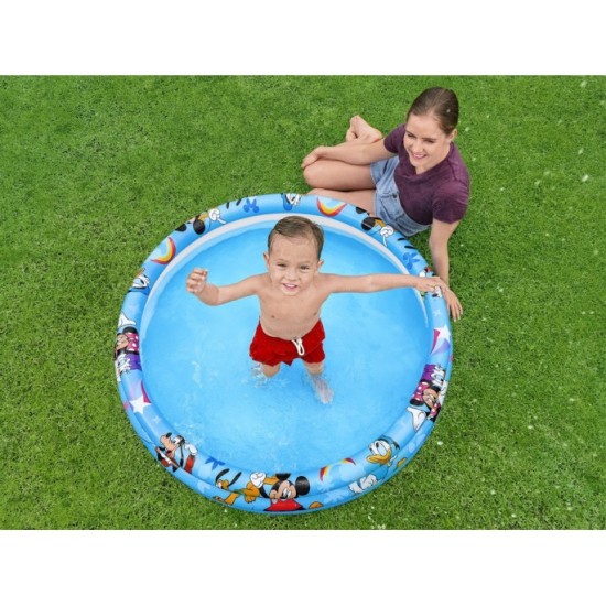 Bestway 91007 Detský Bazén Junior Mickey Mouse a Friends 122 x 25 cm