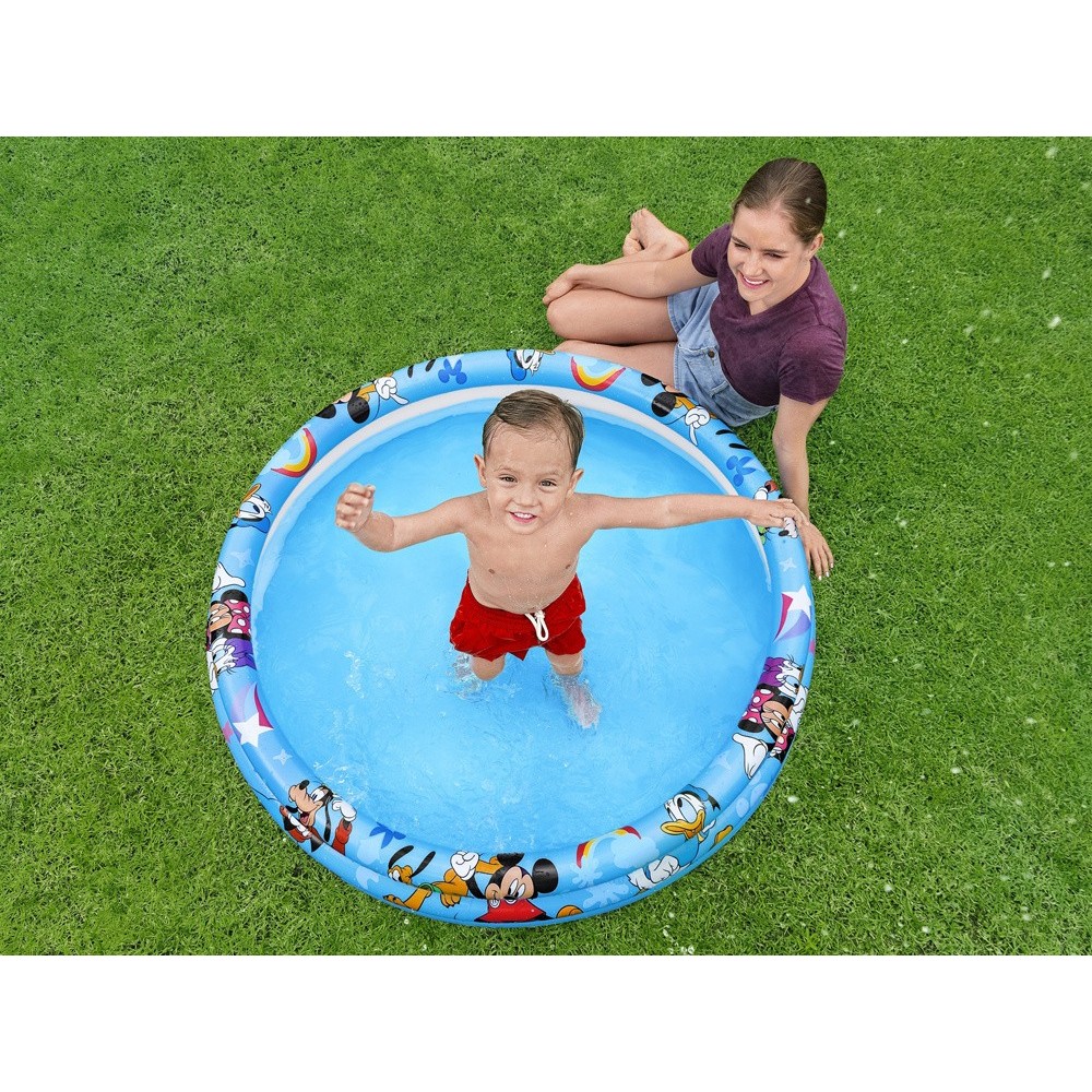 Bestway 91007 Detský Bazén Junior Mickey Mouse a Friends 122 x 25 cm