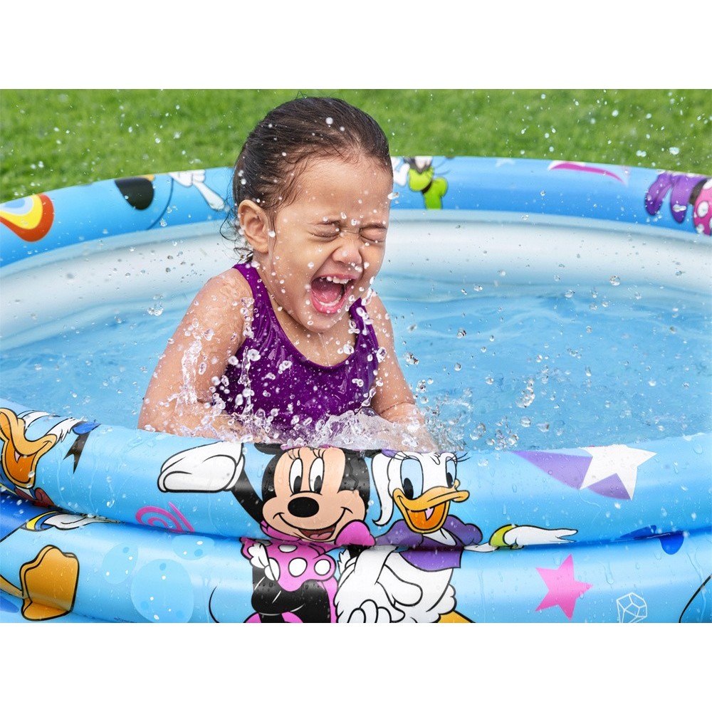 Bestway 91007 Detský Bazén Junior Mickey Mouse a Friends 122 x 25 cm