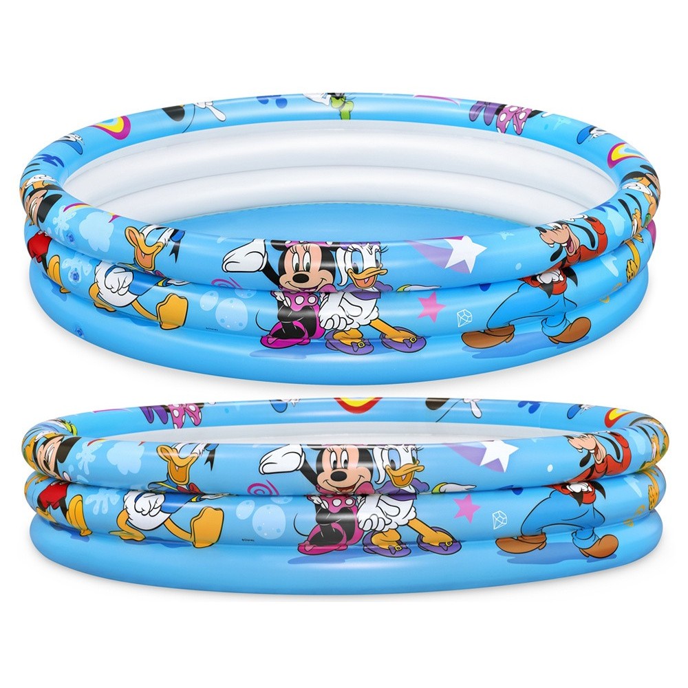 Bestway 91007 Detský Bazén Junior Mickey Mouse a Friends 122 x 25 cm