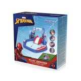 Bestway 98793 Detský Nafukovací Bazén Spiderman Marvel so šmýkačkou, fontánou a loptičkami