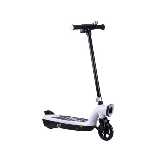 JOKO Elektrická Kolobežka 12V 45W s LED osvetlením, nosnosť 50kg, biela