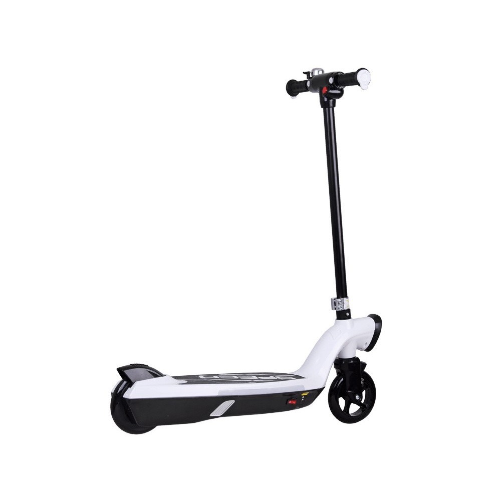JOKO Elektrická Kolobežka 12V 45W s LED osvetlením, nosnosť 50kg, biela