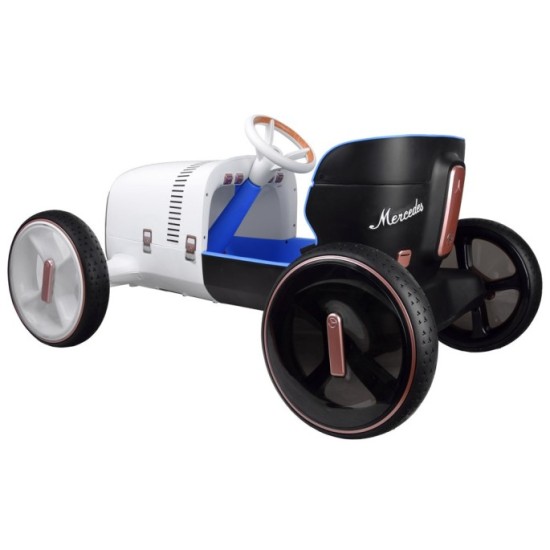 JOKO Elektrické autíčko Futuristycký Mercedes Vision Simplex, penové kolesá, nosnosť 50kg, modré