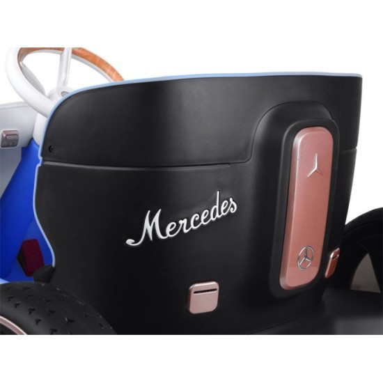 JOKO Elektrické autíčko Futuristycký Mercedes Vision Simplex, penové kolesá, nosnosť 50kg, modré
