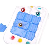 HOLA Toys Logická, vzdelávacia hra Puzzle Bludisko Dobrodružstvo s Tučniakmi