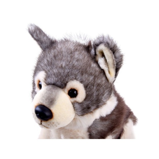 Beppe, Plyšák Sivý vlk, 23cm