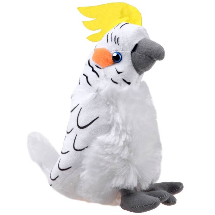 Beppe, Plyšák Papagáj, 17cm