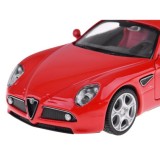 JOKO Kovový Model Autíčka Alfa Romeo 8C Competizione 1:32 so svetlom a zvukom, červené