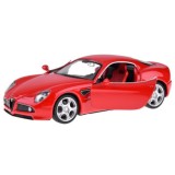 JOKO Kovový Model Autíčka Alfa Romeo 8C Competizione 1:32 so svetlom a zvukom, červené