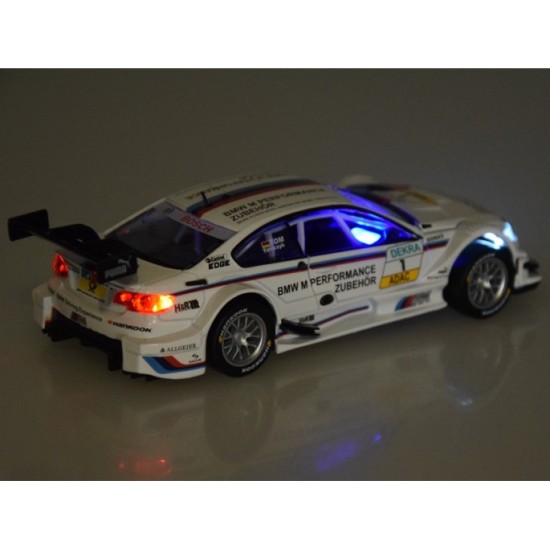 JOKO Kovový Model Autíčka BMW M3 DTM 1:32 so svetlom a zvukom, biele