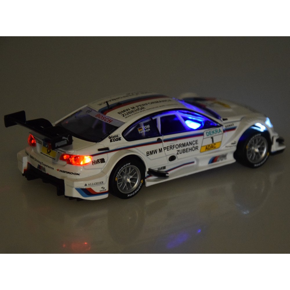 JOKO Kovový Model Autíčka BMW M3 DTM 1:32 so svetlom a zvukom, biele