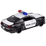 JOKO Kovový Model Autíčka Polícia Ford Shelby GT350 so svetlom a zvukom, čierne