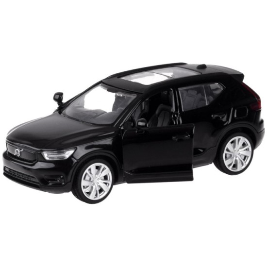JOKO Kovový Model Autíčka Volvo XC40 Recharge so svetlom a zvukom, čierne