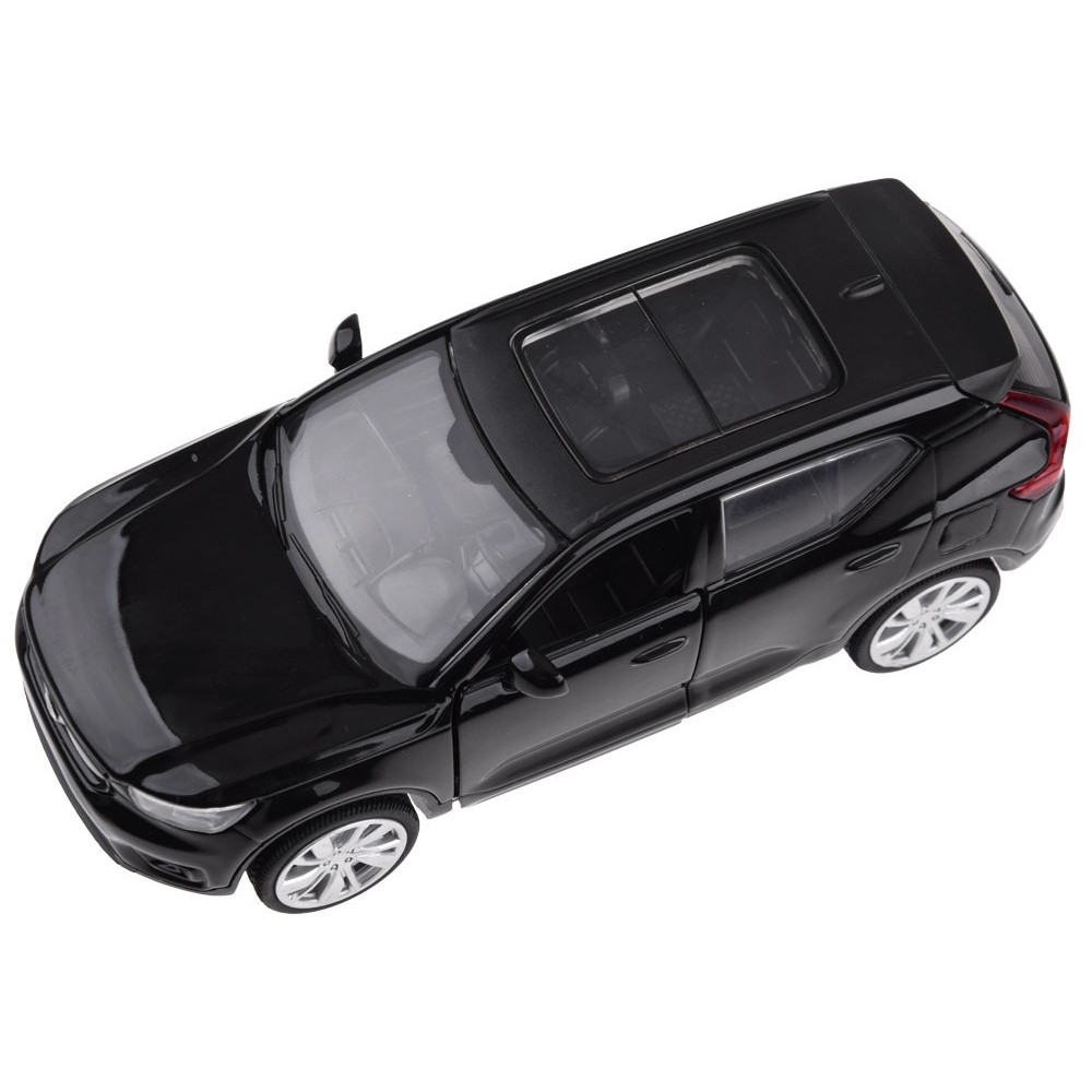 JOKO Kovový Model Autíčka Volvo XC40 Recharge so svetlom a zvukom, čierne