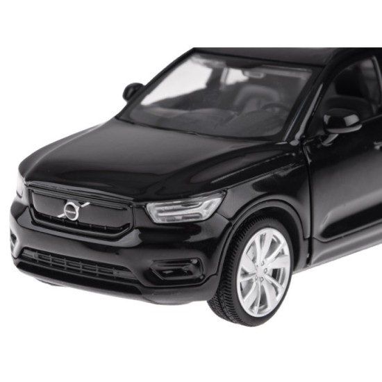 JOKO Kovový Model Autíčka Volvo XC40 Recharge so svetlom a zvukom, čierne