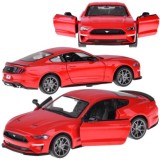 JOKO Kovový Model Autíčka Ford Mustang GT so svetlom a zvukom, červené