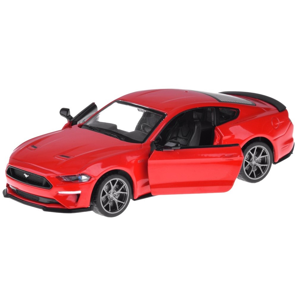 JOKO Kovový Model Autíčka Ford Mustang GT so svetlom a zvukom, červené