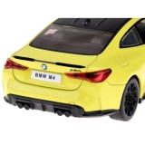 JOKO Kovový Model Auta BMW M4 1:32 so svetlom a zvukom, žlté