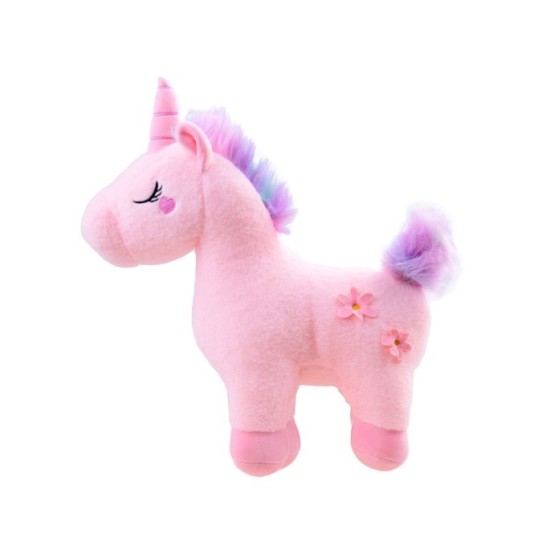 JOKO Plyšový Jednorožec 48cm, ružový