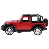 JOKO RC Autíčko Jeep na diaľkové ovládanie so svetlom 25,5cm, červené