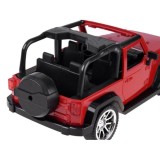 JOKO RC Autíčko Jeep na diaľkové ovládanie so svetlom 25,5cm, červené