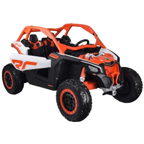 JOKO Elektrické autíčko BUGGY Can-am Maverick 4x4, motor 4x200W, batéria 24V, Dvojmiestne sedadlo, penové kolesá, nosnosť 50kg,
