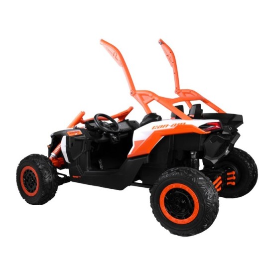 JOKO Elektrické autíčko BUGGY Can-am Maverick 4x4, motor 4x200W, batéria 24V, Dvojmiestne sedadlo, penové kolesá, nosnosť 50kg,